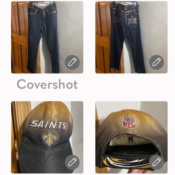 Puma/NFL Saints🧢COOGI The🍀👖W36/34L